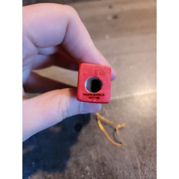 Ceramic nutcracker soldier red blue green ornament xmas - Picture 4 of 6